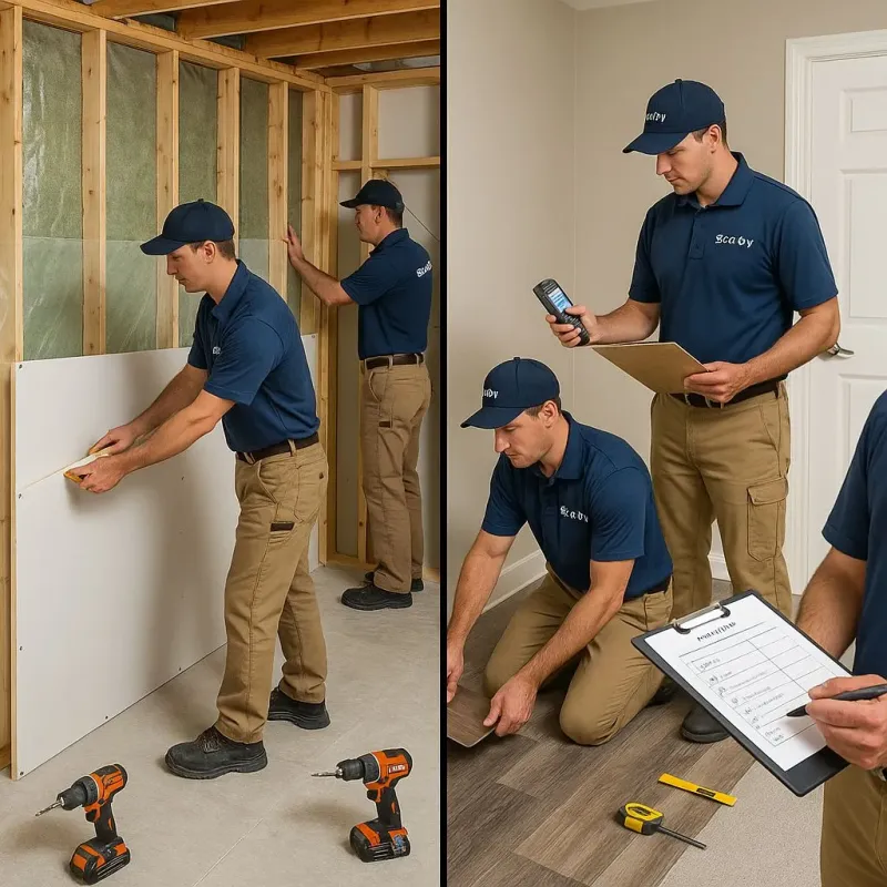 Repairs and Reconstruction process in Carrington, ND